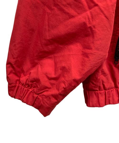 Eddie Bauer（エディーバウアー）Eddie Bauer (エディーバウアー) ナイロンフリースジャケット レッド サイズ:Ｍの古着・服飾アイテム