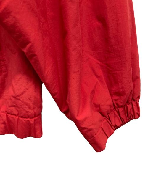 Eddie Bauer（エディーバウアー）Eddie Bauer (エディーバウアー) ナイロンフリースジャケット レッド サイズ:Ｍの古着・服飾アイテム