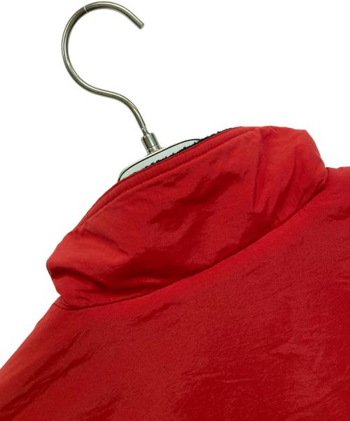 Eddie Bauer（エディーバウアー）Eddie Bauer (エディーバウアー) ナイロンフリースジャケット レッド サイズ:Ｍの古着・服飾アイテム