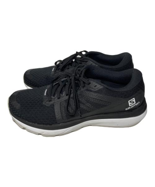 SALOMON（サロモン）SALOMON (サロモン) ランニングシューズ ブラック×ホワイト サイズ:28cmの古着・服飾アイテム