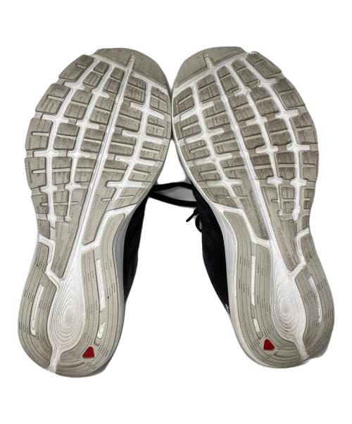 SALOMON（サロモン）SALOMON (サロモン) ランニングシューズ ブラック×ホワイト サイズ:28cmの古着・服飾アイテム