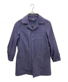 SHIPS×LORO PIANA（シップス×ロロピアーナ）の古着「ダウンライナー付ステンカラーコート」｜ネイビー