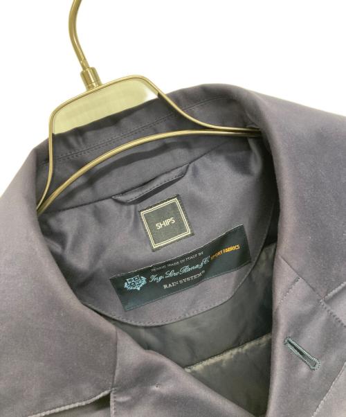 SHIPS（シップス）SHIPS (シップス) LORO PIANA (ロロピアーナ) ダウンライナー付ステンカラーコート ネイビー サイズ:Mの古着・服飾アイテム