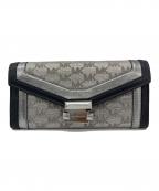 MICHAEL KORSマイケル・コース）の古着「長財布」｜ブラック×シルバー