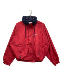 NAUTICA（ノーティカ）の古着「ナイロンジャケット」｜レッド×ネイビー