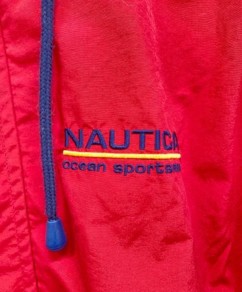 NAUTICA（ノーティカ）NAUTICA (ノーティカ) ナイロンジャケット レッド×ネイビー サイズ:XXLの古着・服飾アイテム