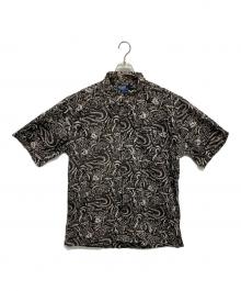 POLO RALPH LAUREN（ポロ・ラルフローレン）の古着「半袖シャツ」｜ブラウン×ホワイト