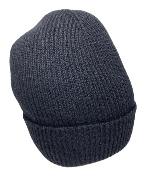 MONCLER（モンクレール）MONCLER (モンクレール) ロゴパッチリブビーニーの古着・服飾アイテム