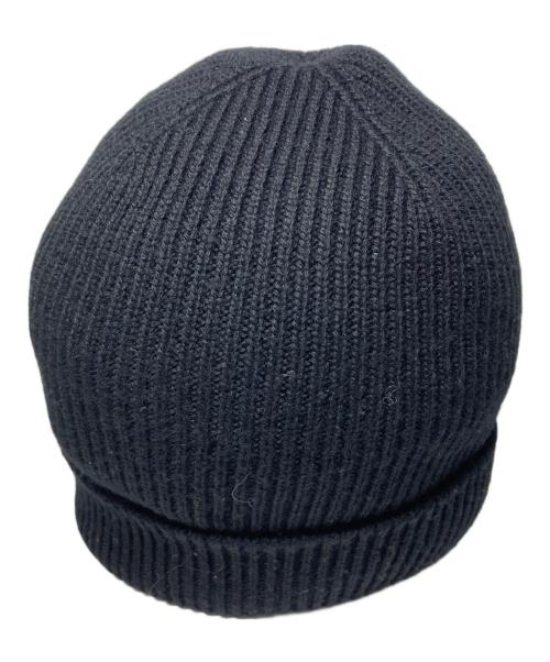 MONCLER（モンクレール）MONCLER (モンクレール) ロゴパッチリブビーニーの古着・服飾アイテム