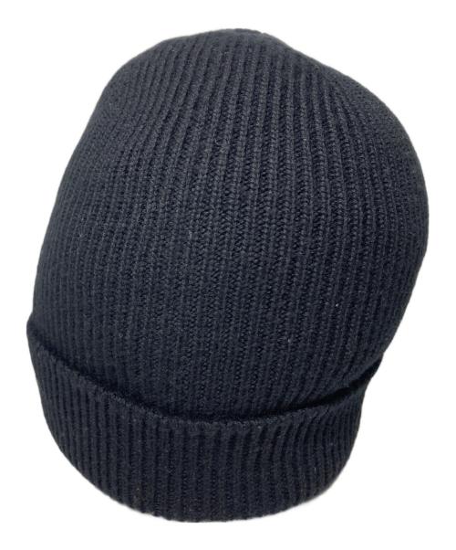 MONCLER（モンクレール）MONCLER (モンクレール) ロゴパッチリブビーニーの古着・服飾アイテム