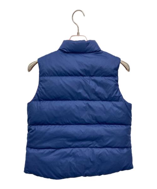 POLO RALPH LAUREN（ポロ・ラルフローレン）POLO RALPH LAUREN (ポロ・ラルフローレン) ダウンベスト ピンク×ネイビー サイズ:160cmの古着・服飾アイテム