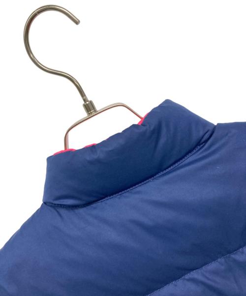 POLO RALPH LAUREN（ポロ・ラルフローレン）POLO RALPH LAUREN (ポロ・ラルフローレン) ダウンベスト ピンク×ネイビー サイズ:160cmの古着・服飾アイテム