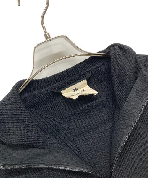 Snow peak（スノーピーク）snow peak (スノーピーク) ジップパーカー ブラック サイズ:Ｍの古着・服飾アイテム