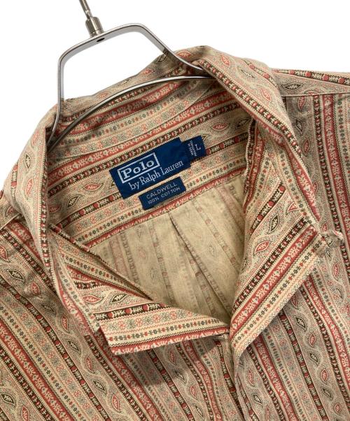 POLO RALPH LAUREN（ポロ・ラルフローレン）POLO RALPH LAUREN (ポロ・ラルフローレン) 半袖シャツ ベージュ サイズ:Lの古着・服飾アイテム