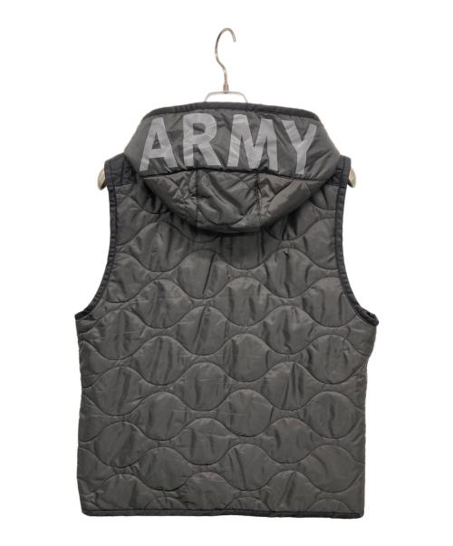 AVIREX（アヴィレックス）AVIREX (アヴィレックス) 中綿ベスト ブラック サイズ:SIZE Lの古着・服飾アイテム