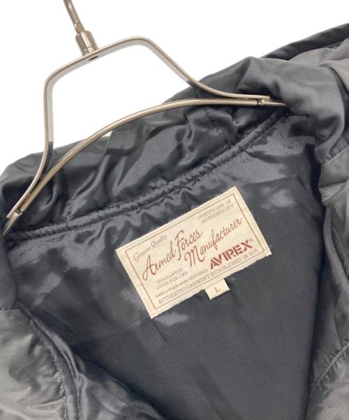 AVIREX（アヴィレックス）AVIREX (アヴィレックス) 中綿ベスト ブラック サイズ:SIZE Lの古着・服飾アイテム