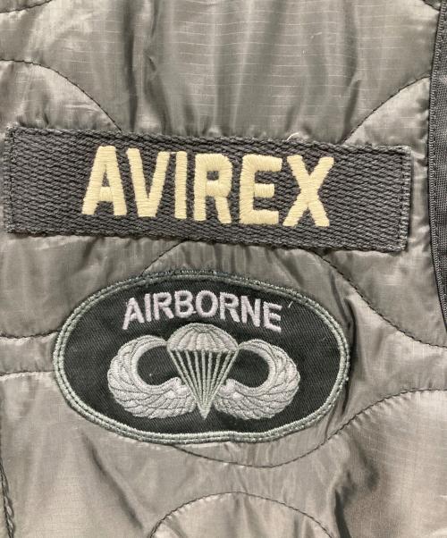 AVIREX（アヴィレックス）AVIREX (アヴィレックス) 中綿ベスト ブラック サイズ:SIZE Lの古着・服飾アイテム
