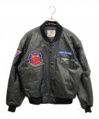 TEDMANテッドマン）の古着「MA-1ジャケット」｜ブラック
