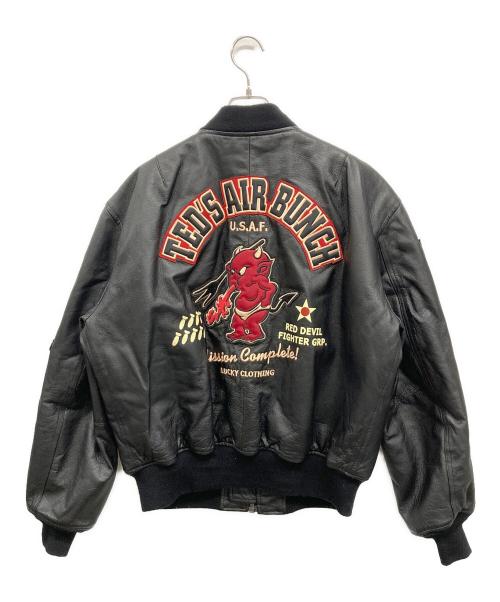 TEDMAN（テッドマン）TEDMAN (テッドマン) MA-1ジャケット ブラック サイズ:SIZE 42の古着・服飾アイテム