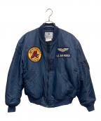 TED COMPANYテッドカンパニー）の古着「MA-1ジャケット」｜ブルー