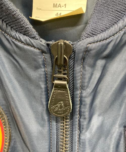 TED COMPANY（テッドカンパニー）TED COMPANY (テッドカンパニー) MA-1ジャケット ブルー サイズ:44の古着・服飾アイテム