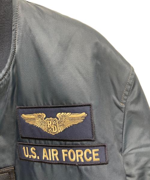 TED COMPANY（テッドカンパニー）TED COMPANY (テッドカンパニー) MA-1ジャケット ブルー サイズ:44の古着・服飾アイテム