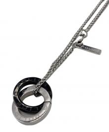 POLICE（ポリス）の古着「ネックレス」｜ブラック×シルバー