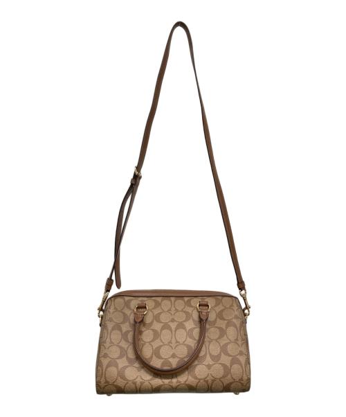 COACH（コーチ）COACH (コーチ) 2WAYショルダーバッグ ブラウンの古着・服飾アイテム