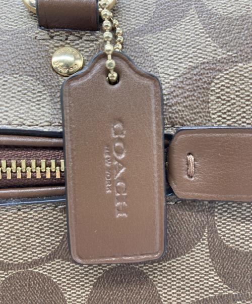 COACH（コーチ）COACH (コーチ) 2WAYショルダーバッグ ブラウンの古着・服飾アイテム