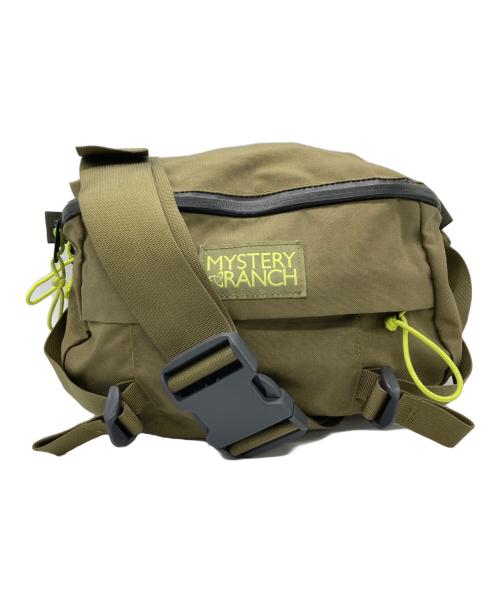MYSTERY RANCH（ミステリーランチ）MYSTERY RANCH (ミステリーランチ) ウエストバッグ カーキ×黄緑の古着・服飾アイテム