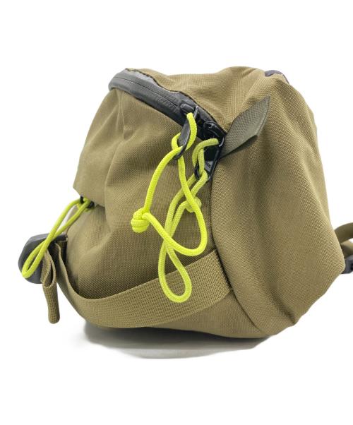 MYSTERY RANCH（ミステリーランチ）MYSTERY RANCH (ミステリーランチ) ウエストバッグ カーキ×黄緑の古着・服飾アイテム