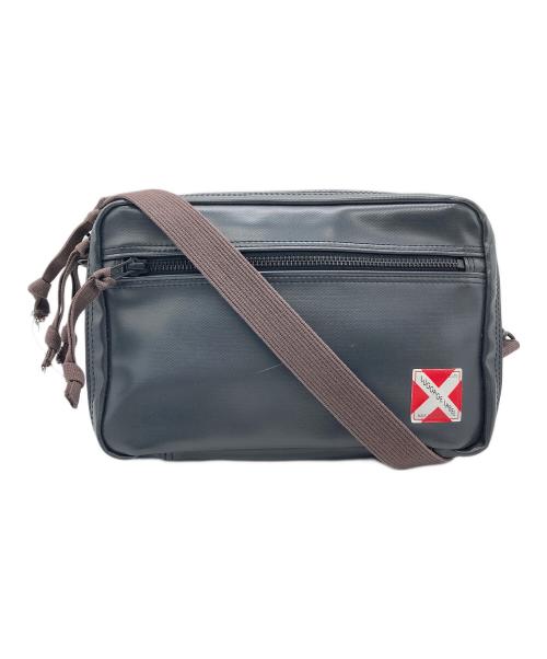 LUGGAGE LABEL（ラゲッジ レーベル）LUGGAGE LABEL (ラゲッジ レーベル) ショルダーバッグ チャコールグレーの古着・服飾アイテム