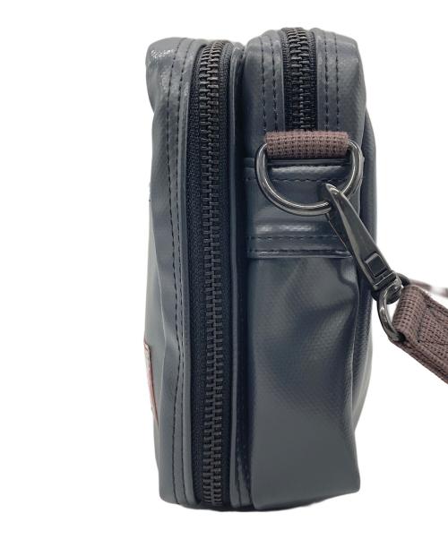 LUGGAGE LABEL（ラゲッジ レーベル）LUGGAGE LABEL (ラゲッジ レーベル) ショルダーバッグ チャコールグレーの古着・服飾アイテム