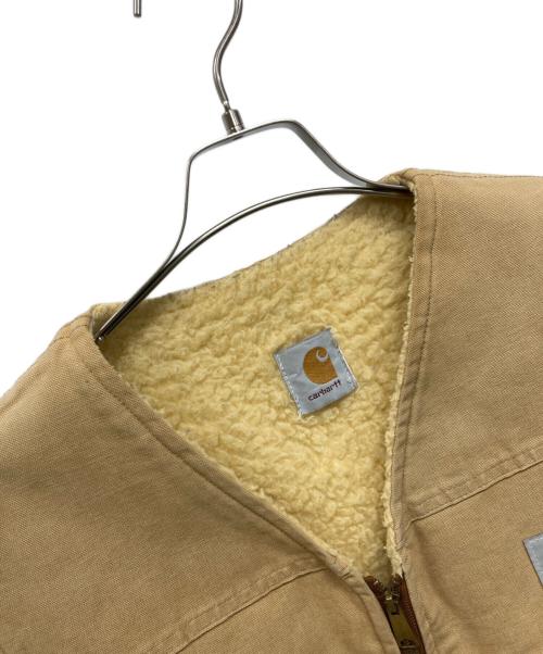 CarHartt（カーハート）CarHartt (カーハート) ダック地ベスト ベージュ サイズ:不明の古着・服飾アイテム