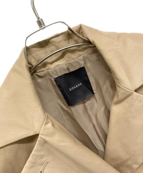 anuans（アニュアンス）anuans (アニュアンス) ロングコート ブラウン サイズ:Sの古着・服飾アイテム