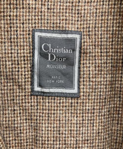 Christian Dior MONSIEUR（クリスチャンディオールムッシュ）Christian Dior MONSIEUR (クリスチャンディオールムッシュ) ウールコート ブラウン サイズ:42Lの古着・服飾アイテム