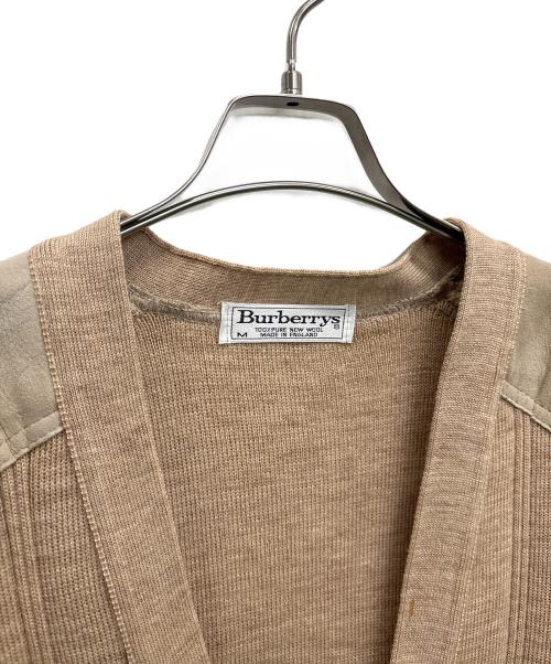 Burberry's（バーバリーズ）Burberry's (バーバリーズ) 厚手カーディガン ブラウン サイズ:SIZE　Mの古着・服飾アイテム