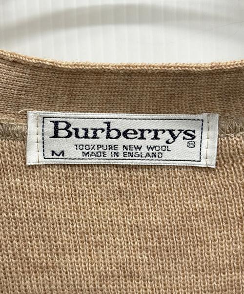 Burberry's（バーバリーズ）Burberry's (バーバリーズ) 厚手カーディガン ブラウン サイズ:SIZE　Mの古着・服飾アイテム