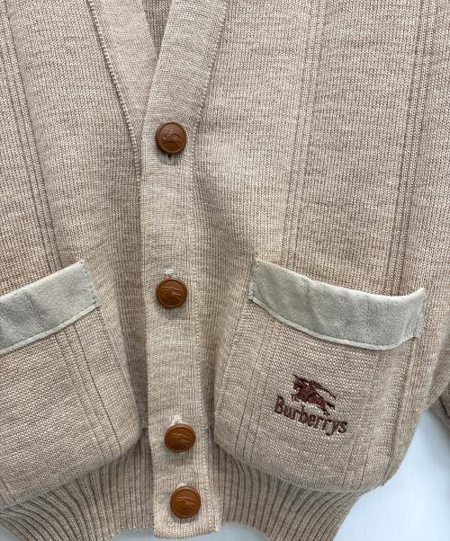 Burberry's（バーバリーズ）Burberry's (バーバリーズ) 厚手カーディガン ブラウン サイズ:SIZE　Mの古着・服飾アイテム