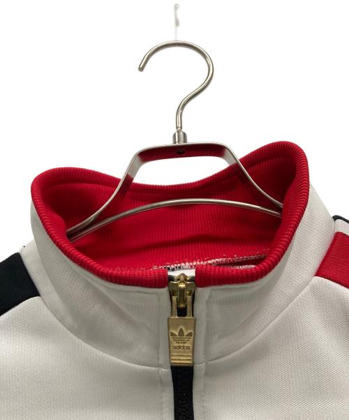 adidas（アディダス）adidas (アディダス) トラックジャケット ブラック×ホワイト×レッド サイズ:Lの古着・服飾アイテム
