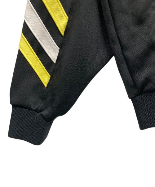 adidas（アディダス）adidas (アディダス) トラックジャケット ブラック×イエロー×ホワイト サイズ:Oの古着・服飾アイテム