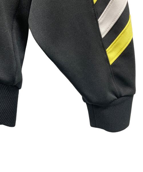 adidas（アディダス）adidas (アディダス) トラックジャケット ブラック×イエロー×ホワイト サイズ:Oの古着・服飾アイテム