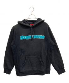SUPREME（シュプリーム）の古着「Chenille Hooded Sweatshirt」｜ブラック