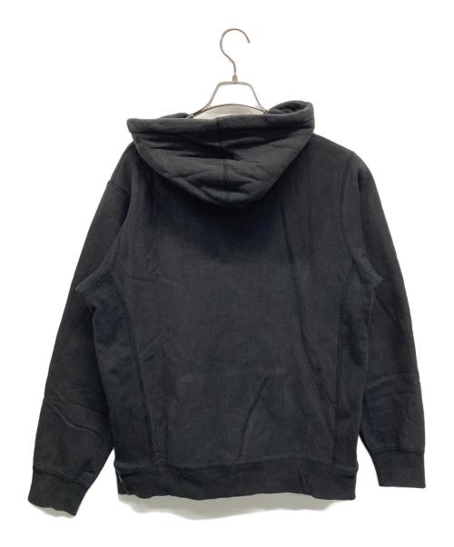 SUPREME（シュプリーム）Supreme (シュプリーム) Chenille Hooded Sweatshirt ブラック サイズ:Mの古着・服飾アイテム