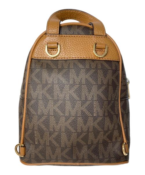 MICHAEL KORS（マイケル・コース）MICHAEL KORS (マイケル・コース) ミニバックパック ブラウンの古着・服飾アイテム