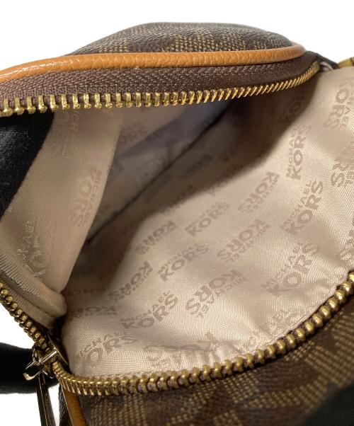 MICHAEL KORS（マイケル・コース）MICHAEL KORS (マイケル・コース) ミニバックパック ブラウンの古着・服飾アイテム