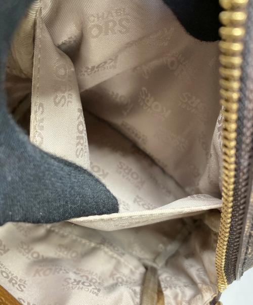 MICHAEL KORS（マイケル・コース）MICHAEL KORS (マイケル・コース) ミニバックパック ブラウンの古着・服飾アイテム