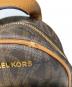 中古・古着 MICHAEL KORS (マイケル・コース) ミニバックパック ブラウン：11000円