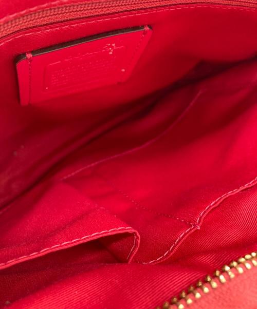 COACH（コーチ）COACH (コーチ) ショルダーバッグ ブラウン×ピンクの古着・服飾アイテム