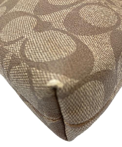 COACH（コーチ）COACH (コーチ) ショルダーバッグ ブラウン×ピンクの古着・服飾アイテム